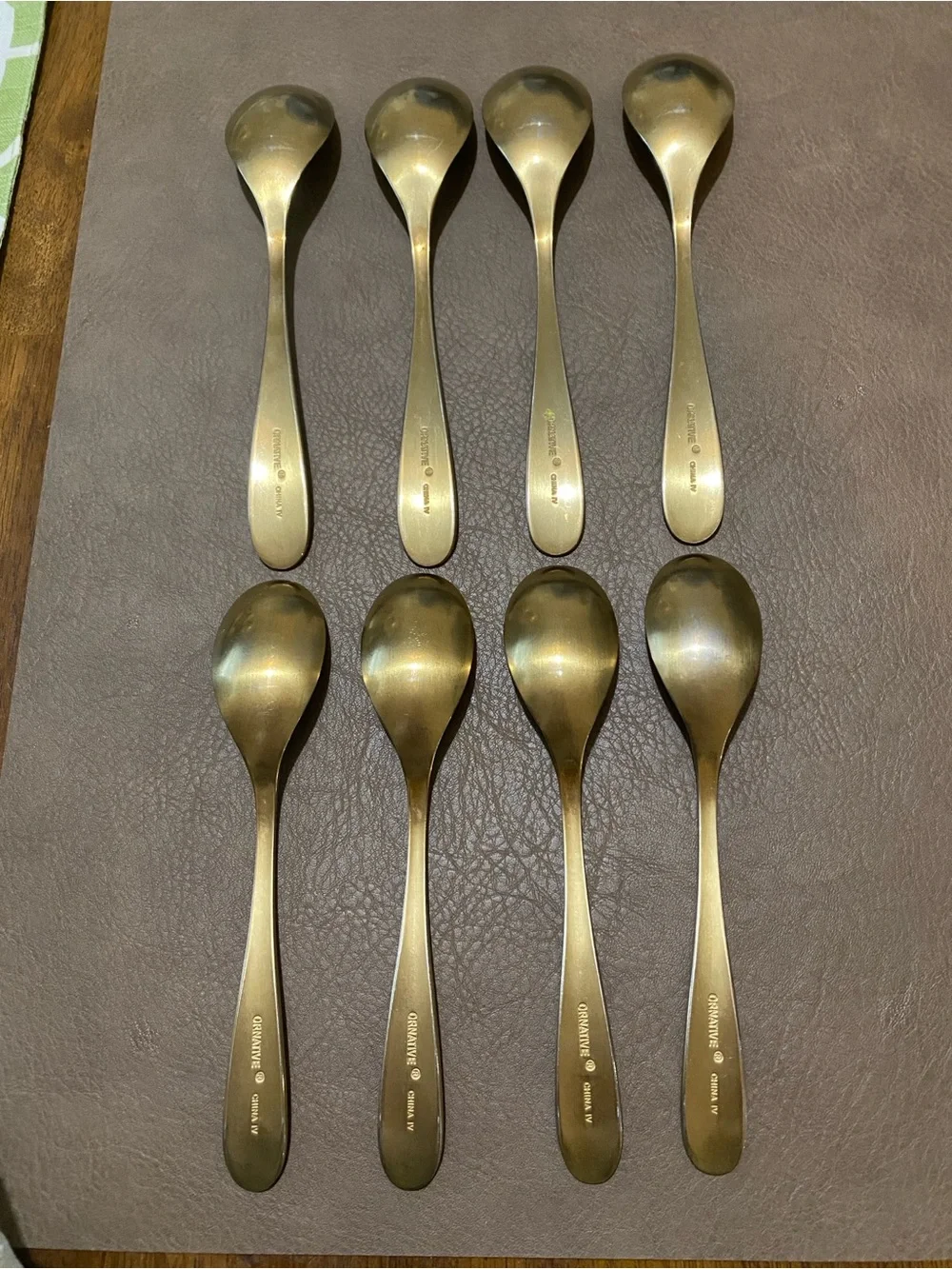 Matte Gold Flatware Set - Sleek Everyday Cutlery